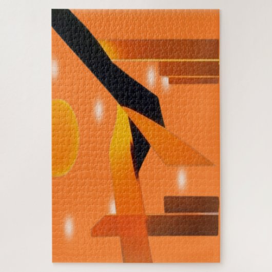 Orange Inspiration Puzzle (Vertikal)