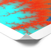 Orange Inversion Poster (Ecke)