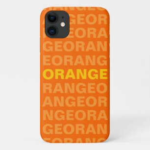 ORANGE iPhone 11 Fall Case-Mate iPhone Hülle