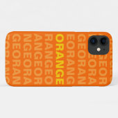ORANGE iPhone 11 Fall Case-Mate iPhone Hülle (Rückseite (Horizontal))