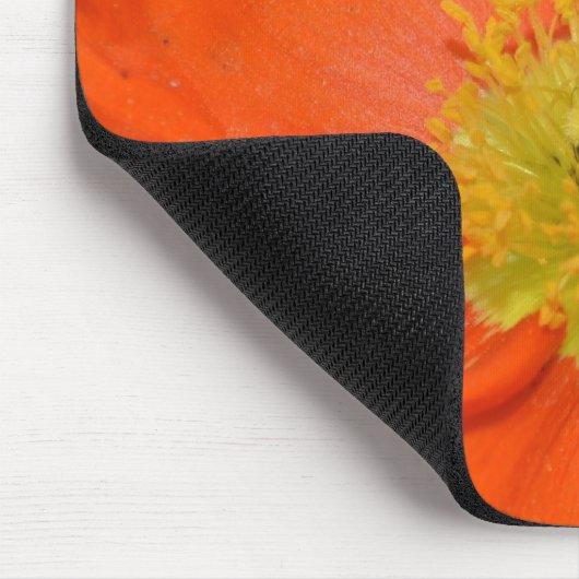 Orange Island-Mohnblume III Mousepad (Ecke)