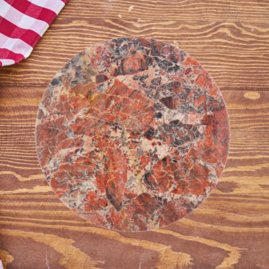 Orange Jasper Stone Pattern Schneidebrett
