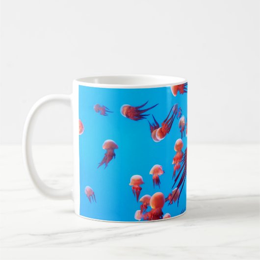 ORANGE JELLY FISH KAFFEETASSE (Links)