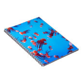 ORANGE JELLY FISH NOTIZBLOCK (Rechte Seite)