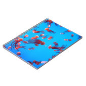 ORANGE JELLY FISH NOTIZBLOCK (Linke Seite)
