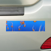 Orange Jellyfish Autoaufkleber (Auf Auto)