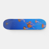 Orange Jellyfish Skateboard (Horizontal)