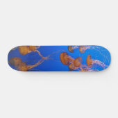 Orange Jellyfish Skateboard (Horizontal)