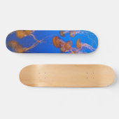 Orange Jellyfish Skateboard (Horizontal)
