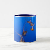 Orange Jellyfish Tasse (Mittel)