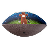 Orange Jersey Personalisiert Player Football (Gedreht 270)