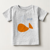 Orange Jonas Wal scherzt T - Shirt (Vorderseite)