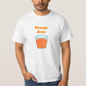 Orange Juden T-Shirt (Vorderseite)