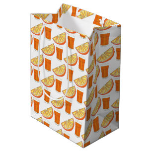 Orange Juice Citrus Fruit Brunch Brunch Mittlere Geschenktüte