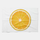 Orange Juice Citrus Splash Handtuch (Horizontal)