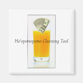 Orange Juice Ho'oponopono Reinigungsmittel Magnet