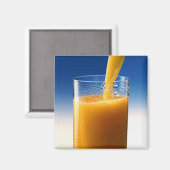 Orange Juice Magnet (Vorderseite/Rückseite)