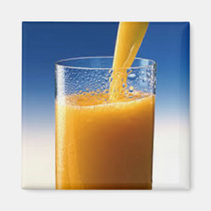 Orange Juice Magnet