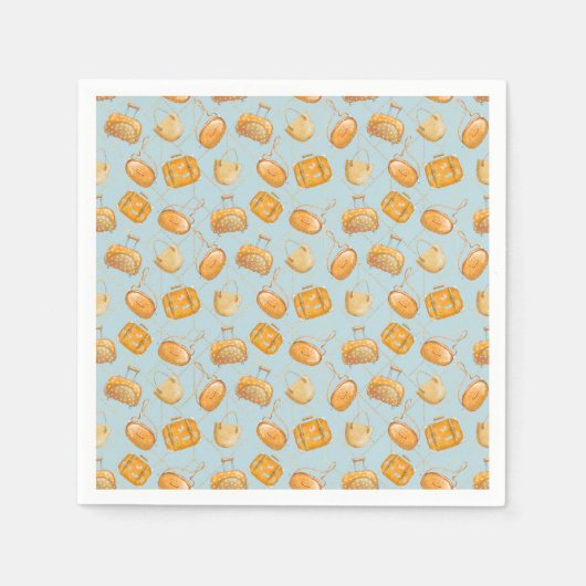Orange Juice Serviette (Vorderseite)