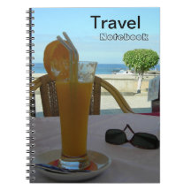 Orange Juice Travel Reiseziel Notebook