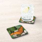 Orange Julia Butterfly Cork Untersetzer (Rechte Seite)