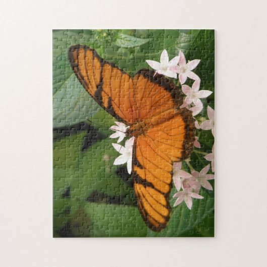 Orange Julia Butterfly Puzzle (Vertikal)