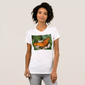 Orange Julia Butterfly T Shirt (Vorne ganz)
