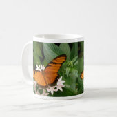 Orange Julia Butterfly Tasse (Vorderseite Links)