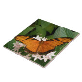 Orange Julia Butterfly Tile Fliese (Seite)
