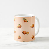 Orange Kaffeetasse (VorderseiteRechts)