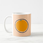 Orange Kaffeetasse (Links)