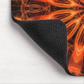 Orange Kaleidoskop 02 Mousepad (Ecke)