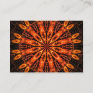 Orange Kaleidoskop 02 Visitenkarte