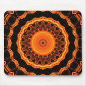 Orange Kaleidoskop 04 Mousepad (Vorne)