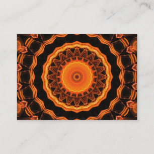 Orange Kaleidoskop 04 Visitenkarte