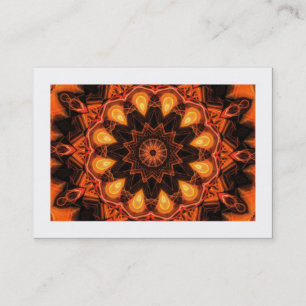 Orange Kaleidoskop 07 (angrenzend) Visitenkarte