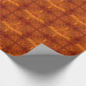Orange Kaleidoskop, Geschenkverpackung Geschenkpapier (Ecke)