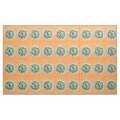 Orange kariert Western Bluebird Fabric Stoff (Yard (91,4 cm))