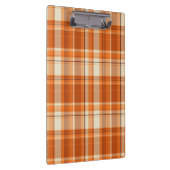 Orange kariertes klemmbrett (Rechts)