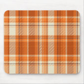 Orange kariertes mousepad (Vorne)