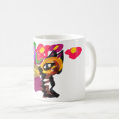 Orange Katze Gute Besserung Kaffeetasse (VorderseiteRechts)