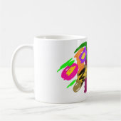 Orange Katze Gute Besserung Kaffeetasse (Links)