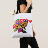 Orange Katze Gute Besserung Tasche (Von Nahem)