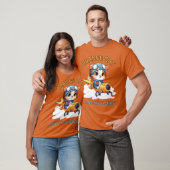 Orange Katze immer glücklich T-Shirt (Unisex)