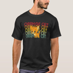 Orange Katze Kätzchen Süße Katze   Katze T-Shirt