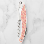 Orange Kellnermesser (Vorderseite)