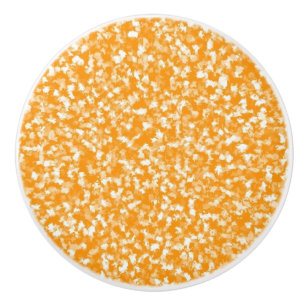 Orange Keramik Möbelkabelknopf Keramikknauf