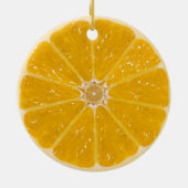 Orange Keramik Ornament (Hinten)