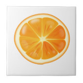 Orange Keramik Tile Fliese (Vorderseite)
