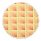 Orange Keramikknauf (Vorderseite)